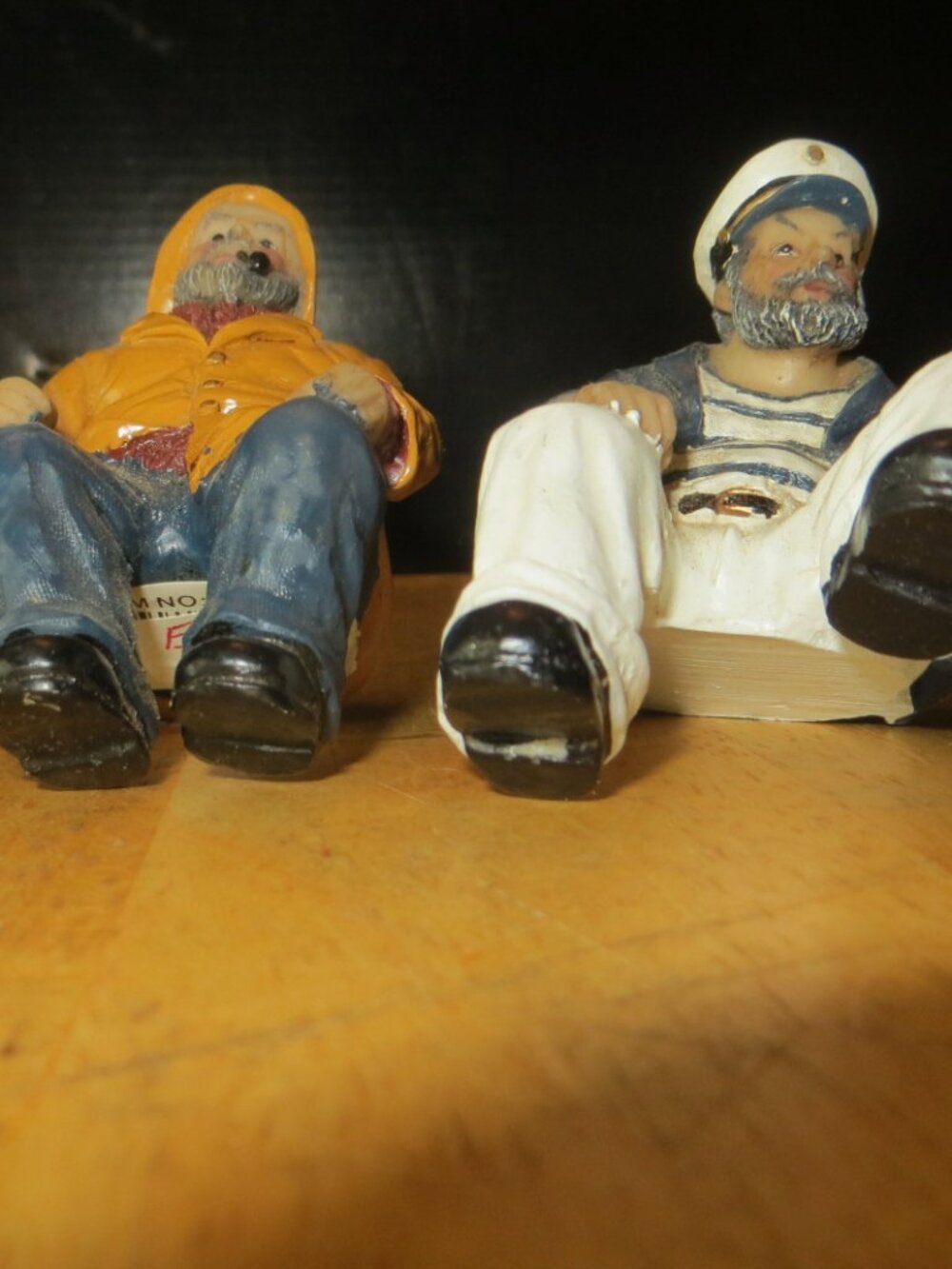 Set of 2 Salty Seamen Shelf Sitters